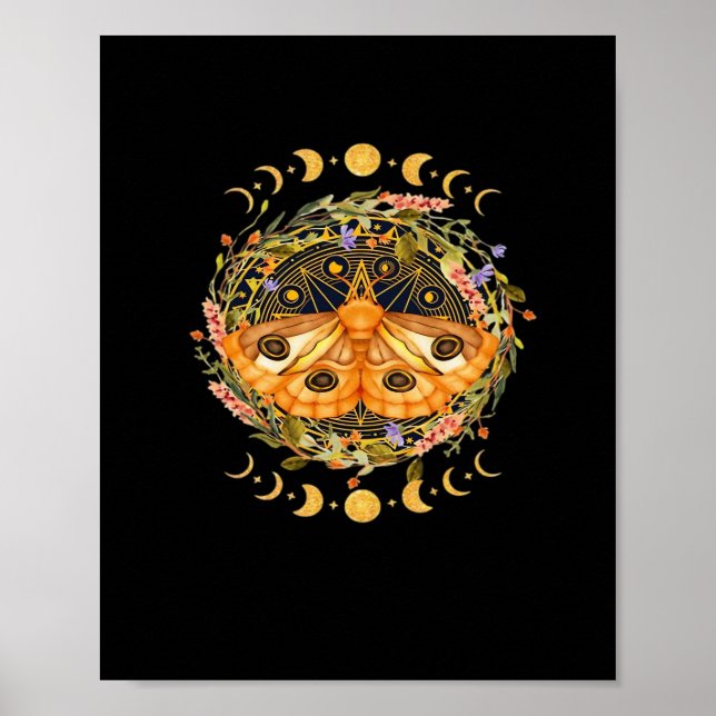 Whimsigoth Moth Classic Poster (Front)