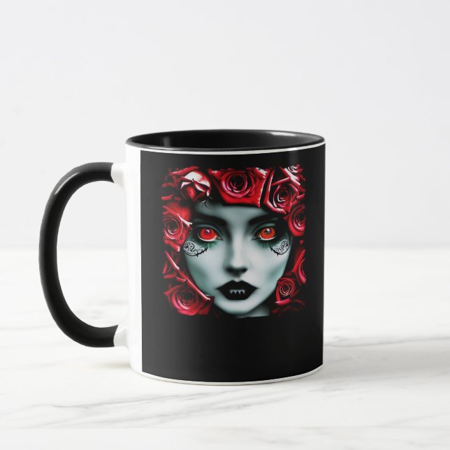 Whimsigoth – Mystical Forests & Moon Magic Mug (Left)
