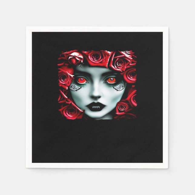 Whimsigoth – Mystical Forests & Moon Magic Napkin (Front)