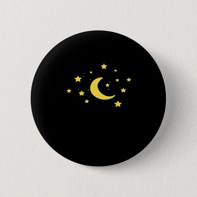 Whimsigoth Night Sky Sun Moon Witchy 2 Inch Round Button (Front)