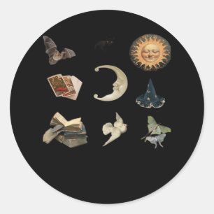 Whimsigoth Pack Classic Round Sticker