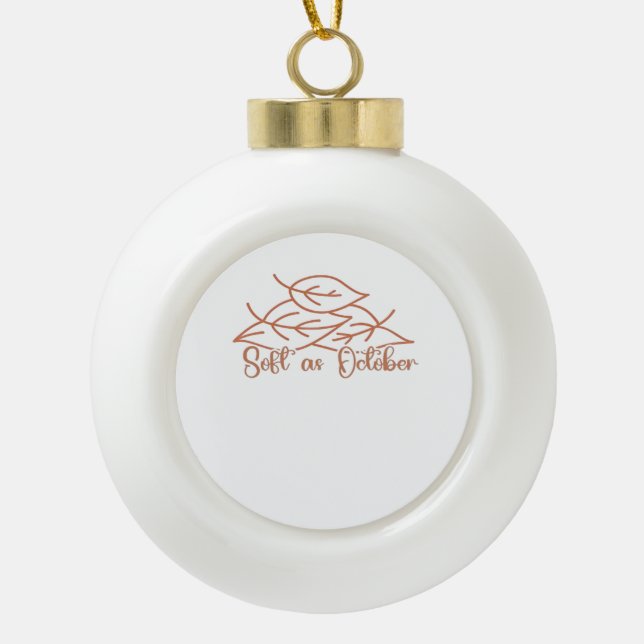 Whimsigoth Reader Moth Design Classic Ceramic Ball Christmas Ornament (Front)