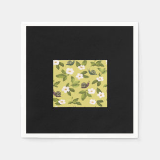 Whimsigoth Snail Classic Napkin