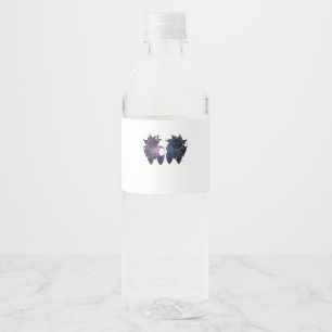 Whimsigoth Starry Night Sun Moon Witchy Classic Water Bottle Label
