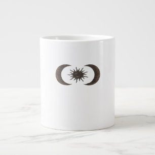 Whimsigoth Sun And Moons Large Coffee Mug