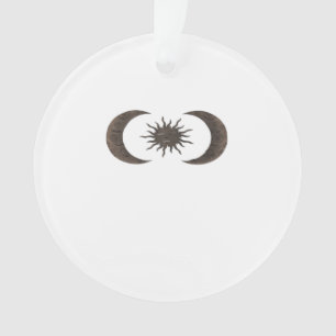 Whimsigoth Sun And Moons Ornament