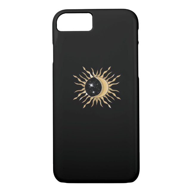 Whimsigoth Sun Moon Space Classic Case-Mate iPhone Case (Back)