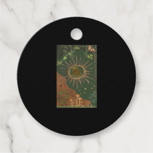 Whimsigoth Swirl Poster Favour Tags