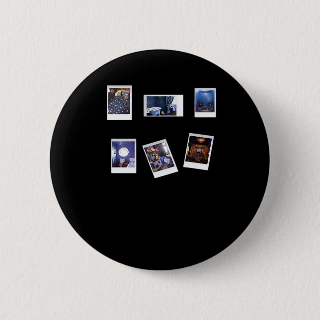 Whimsigoth Wall Art Decor Gamer Heckinfarout Class 2 Inch Round Button (Front)