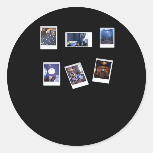 Whimsigoth Wall Art Decor Gamer Heckinfarout Class Classic Round Sticker (Front)