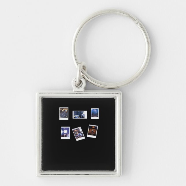 Whimsigoth Wall Art Decor Gamer Heckinfarout Class Keychain (Front)