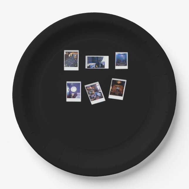 Whimsigoth Wall Art Decor Gamer Heckinfarout Class Paper Plate (Front)