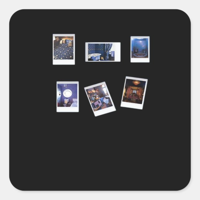 Whimsigoth Wall Art Decor Gamer Heckinfarout Class Square Sticker (Front)