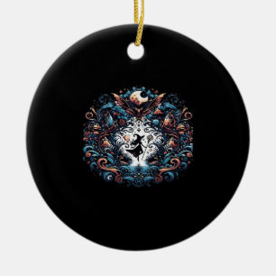 Whimsigoth Witch Within A Classic Ceramic Ornament
