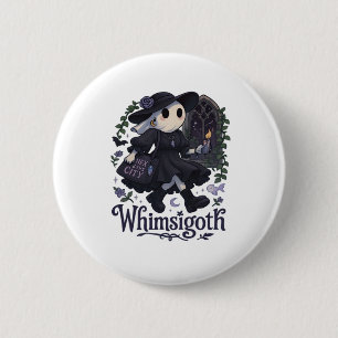 Whimsigoth With City Classic – Urban Magic Meets F 2 Inch Round Button