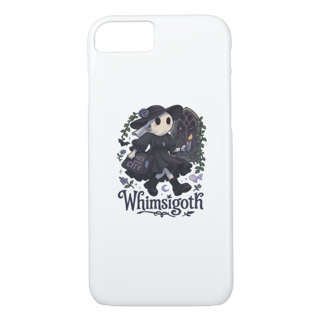 Whimsigoth With City Classic – Urban Magic Meets F Case-Mate iPhone Case (Back)