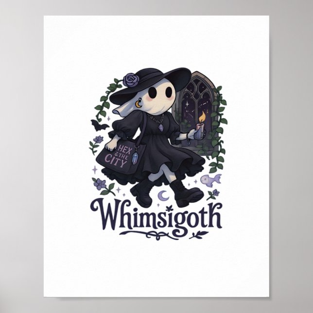 Whimsigoth With City Classic – Urban Magic Meets F Poster (Front)