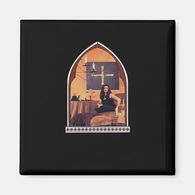 Whimsigothic Cathedral Window Classic Magnet (Front)