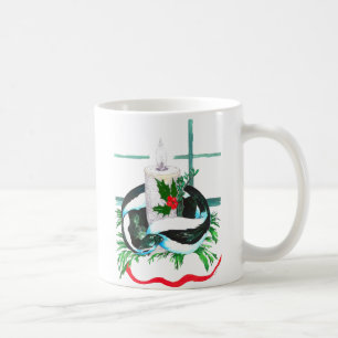 Whimssical Christmas Alaska Wildlife Coffee Mug