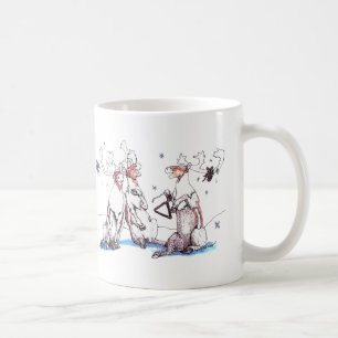 Whimssical Christmas Alaska Wildlife Coffee Mug