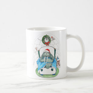 Whimssical Christmas Alaska Wildlife Coffee Mug