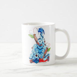Whimssical Christmas Alaska Wildlife Coffee Mug