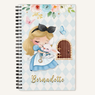 Whimsy Alice's Adventures in Wonderland Notebook