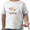 Whimsy Birds Big Sister T-shirt Announcement