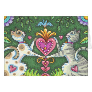 WHIMSY CATS LA Personnaliser DE LA CARTE DE JOUR D