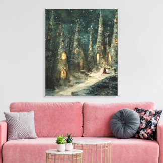 Whimsy-Enchanted-Forest Canvas Print