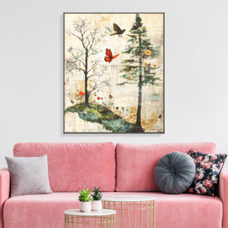 Whimsy-Enchanted-Forest Canvas Print