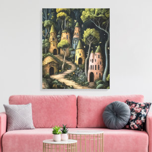 Whimsy-Enchanted-Forest Canvas Print