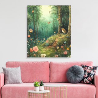 Whimsy-Enchanted-Forest Canvas Print