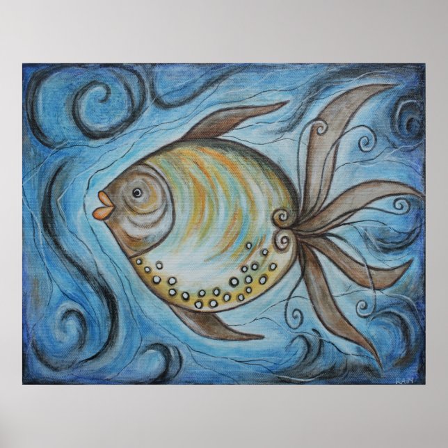 Whimsy Fish II Poster (Front)