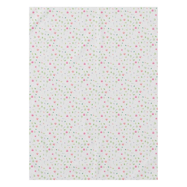 Whimsy Floral 2 Tablecloth (Front)