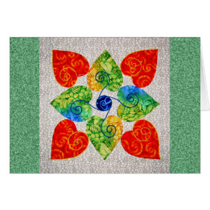 Whimsy Hearts Quilt - Block #1