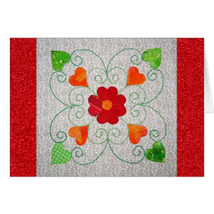 Whimsy Hearts Quilt - Block #2
