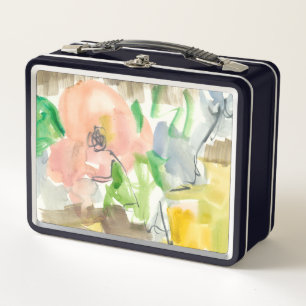 Whimsy in The Garden II Metal Lunch Box