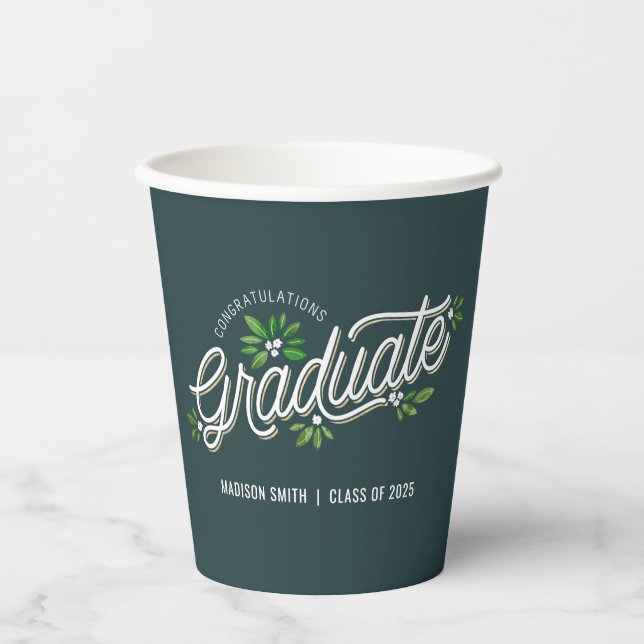 Whimsy Praise 8oz Paper Cup (Front)