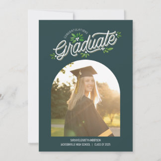Whimsy Praise Graduation Announcement Arch Photo
