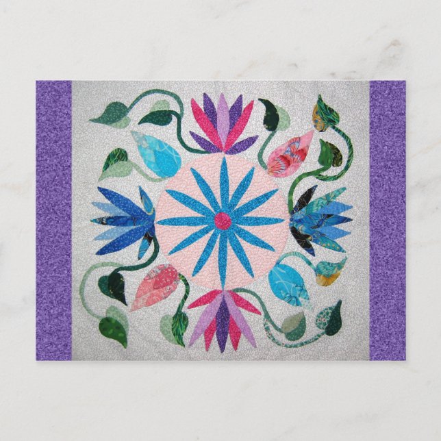 Whimsy Quilt Postcard (Front)