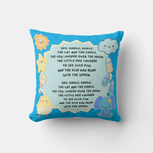 Whimsy Rhyme Baby Pillow