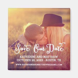 Whimsy   Save the Date Magnet