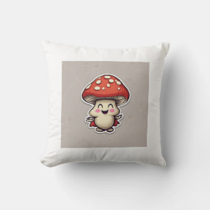 Whimsy Woods Mushroom Friend Throw Pillow