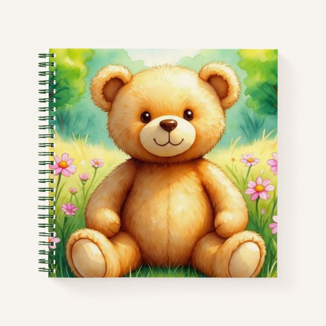 WhimsyTeddyBear Notebook (Front)
