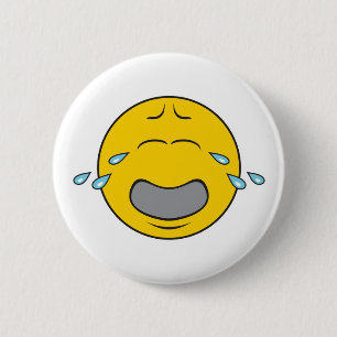 Whining Crying Face 2 Inch Round Button