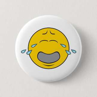 Whining Crying Face 2 Inch Round Button