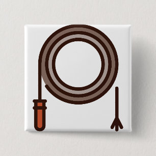 whip 2 inch square button