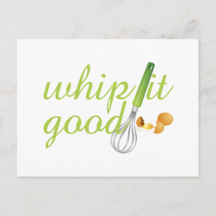Whip It Good Postcard