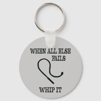 Whip it keychain